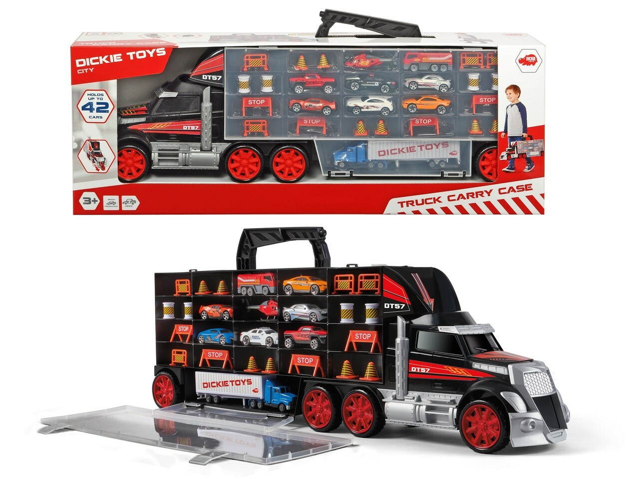 dickie toys truck carry case