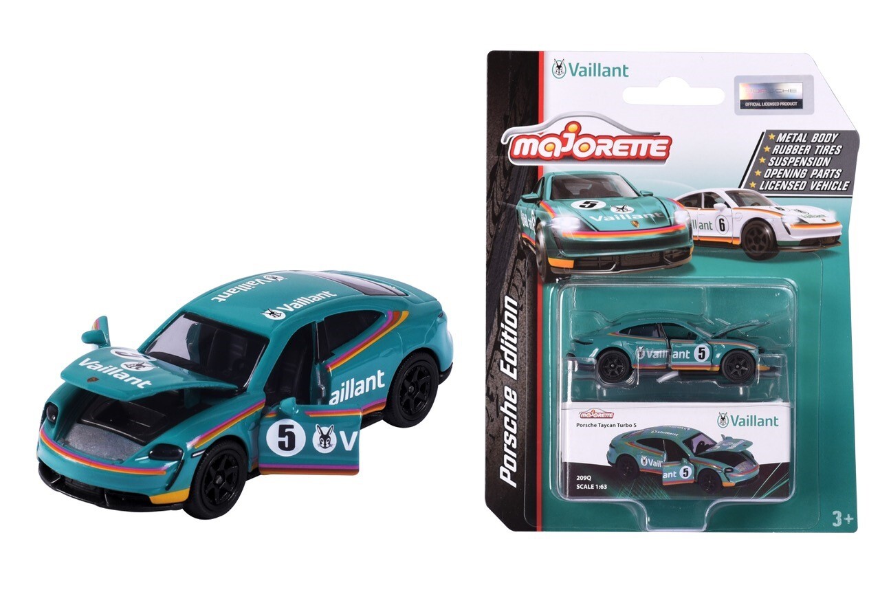 Majorette Giftpack 5 Car Porsche Motorsport Multicolor