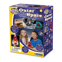 OUTER SPACE ROCKET PROJECOR & NIGHTLIGHT