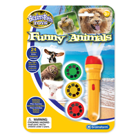 FUNNY ANIMALS TORCH & PROJECTOR (BBLN)