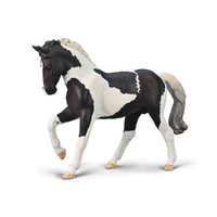 WARMBLOOD STALLION BLACK TOBIANO (XL)
