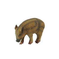 WILD PIGLET EATING (S)