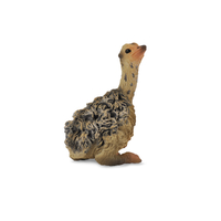 OSTRICH CHICK SITTING (S)