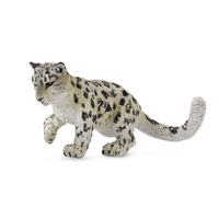 SNOW LEOPARD CUB PLAYING (M)