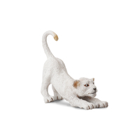 WHITE LION CUB STRETCHING (S)