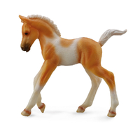 PINTO FOAL WALKING PALOMINO (M)