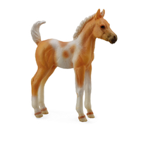 PINTO FOAL STANDING PALOMINO (M)