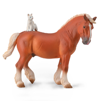 DRAFT HORSE WITH CAT (XL)