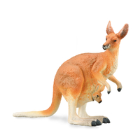 RED KANGAROO - FEMALE WITH JOEY (L)