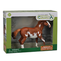 MUSTANG STALLION CHTNUT OVERO 1:12 (WB)