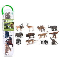GIFT SET - WILD ANIMALS 2 12 PCE (TUBE)