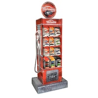 GAS PUMP DISPLAY WITH HOOKS *