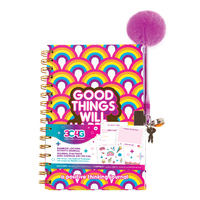 RAINBOW BRIGHT LOCKING ACTIVITY JOURNAL