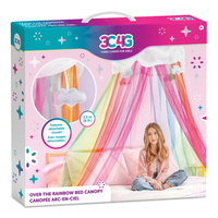 OVER THE RAINBOW BED CANOPY