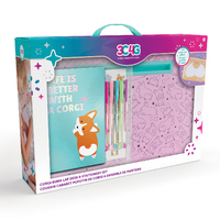 CORGI BUMS LAP DESK & STATIONERY
