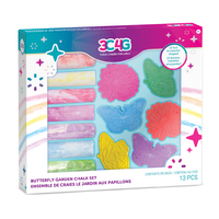 3C4G Butterfly Glitter Pouch & 12Pk Pen Set