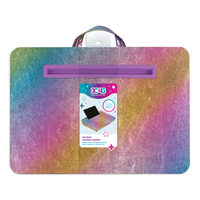 COSMIC RAINBOW LAP DESK