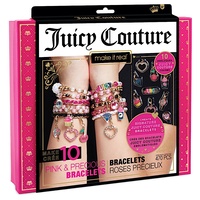 JUICY COUTURE PINK AND PRECIOUS BRACELETS