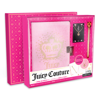 JUICY COUTURE JOURNAL AND NECKLACE SET