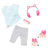 DELUXE ROLLERBLADING OUTFIT