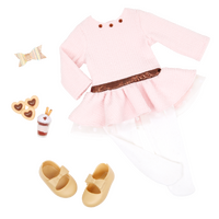 DELUXE CHOCOLATE & SPRINKLES DRESS OUFIT