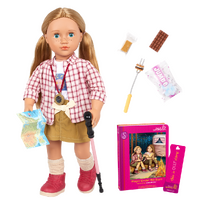 DELUXE CAMPER DOLL W/ BOOK SHANNON
