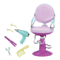 SITTING PRETTY SALON CHAIR PURPLE