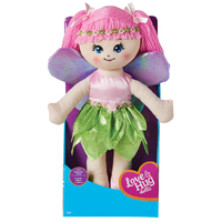 BUTTERFLY PIXIE DOLL 43CM